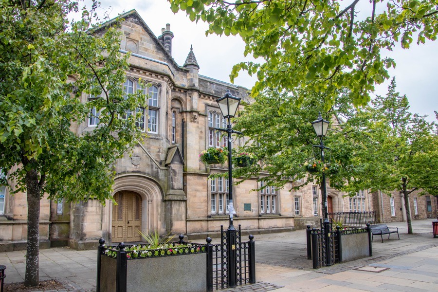 Haddington Castle (site of) Castle in Haddington, East Lothian